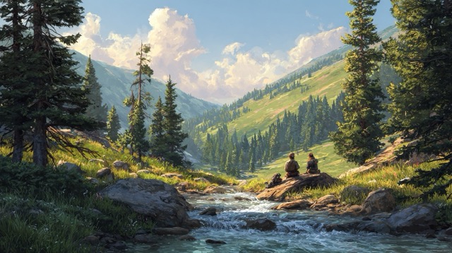 Peaceful Valley Stream